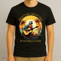 Some Of It's Magic Some Of It's Tragic Parrot Funny T-Shirt thumb 3