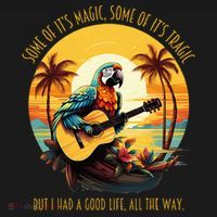 Some Of It's Magic Some Of It's Tragic Parrot Funny Baby Bodysuit thumb 2