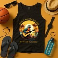 Some Of It's Magic Some Of It's Tragic Parrot Funny Tank Top thumb 4