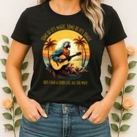 Some Of It's Magic Some Of It's Tragic Parrot Funny Women's T-Shirt thumb 2