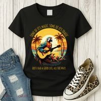 Some Of It's Magic Some Of It's Tragic Parrot Funny Women's T-Shirt thumb 3
