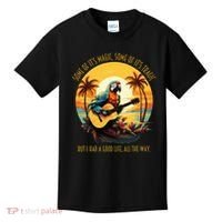 Some Of It's Magic Some Of It's Tragic Parrot Funny Kids T-Shirt thumb 0