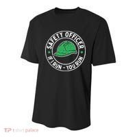 Safety Officer If I Run You Run Gift Health And Safety Engineer Cute Gift Youth Performance Sprint T-Shirt thumb 0