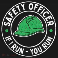 Safety Officer If I Run You Run Gift Health And Safety Engineer Cute Gift Youth Performance Sprint T-Shirt thumb 2