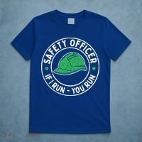 Safety Officer If I Run You Run Gift Health And Safety Engineer Cute Gift T-Shirt thumb 5