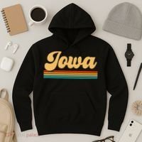 State Of Iowa Hoodie thumb 3