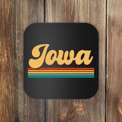 State Of Iowa Coaster