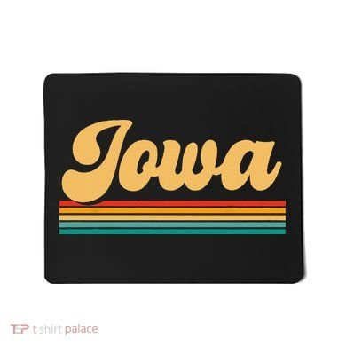State Of Iowa Mousepad