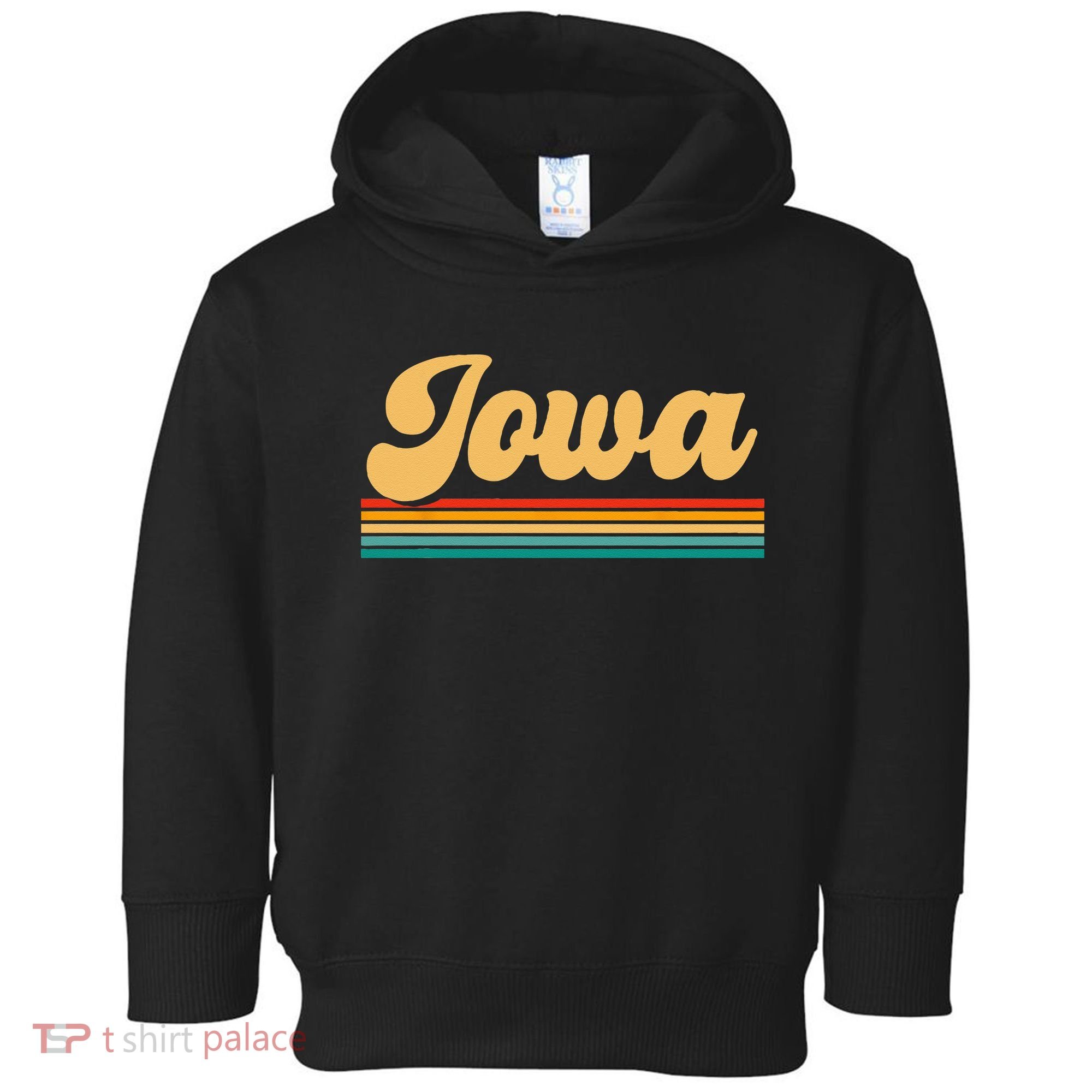 State Of Iowa Toddler Hoodie