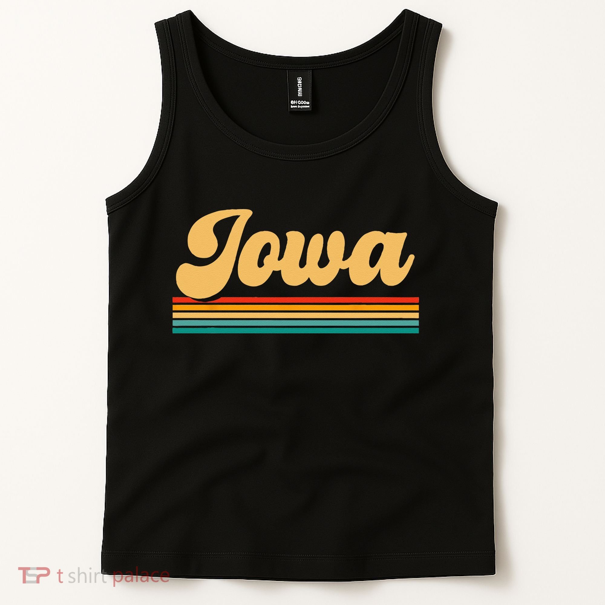 State Of Iowa Tank Top