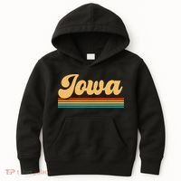 State Of Iowa Kids Hoodie thumb 0