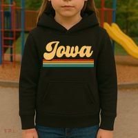 State Of Iowa Kids Hoodie thumb 3