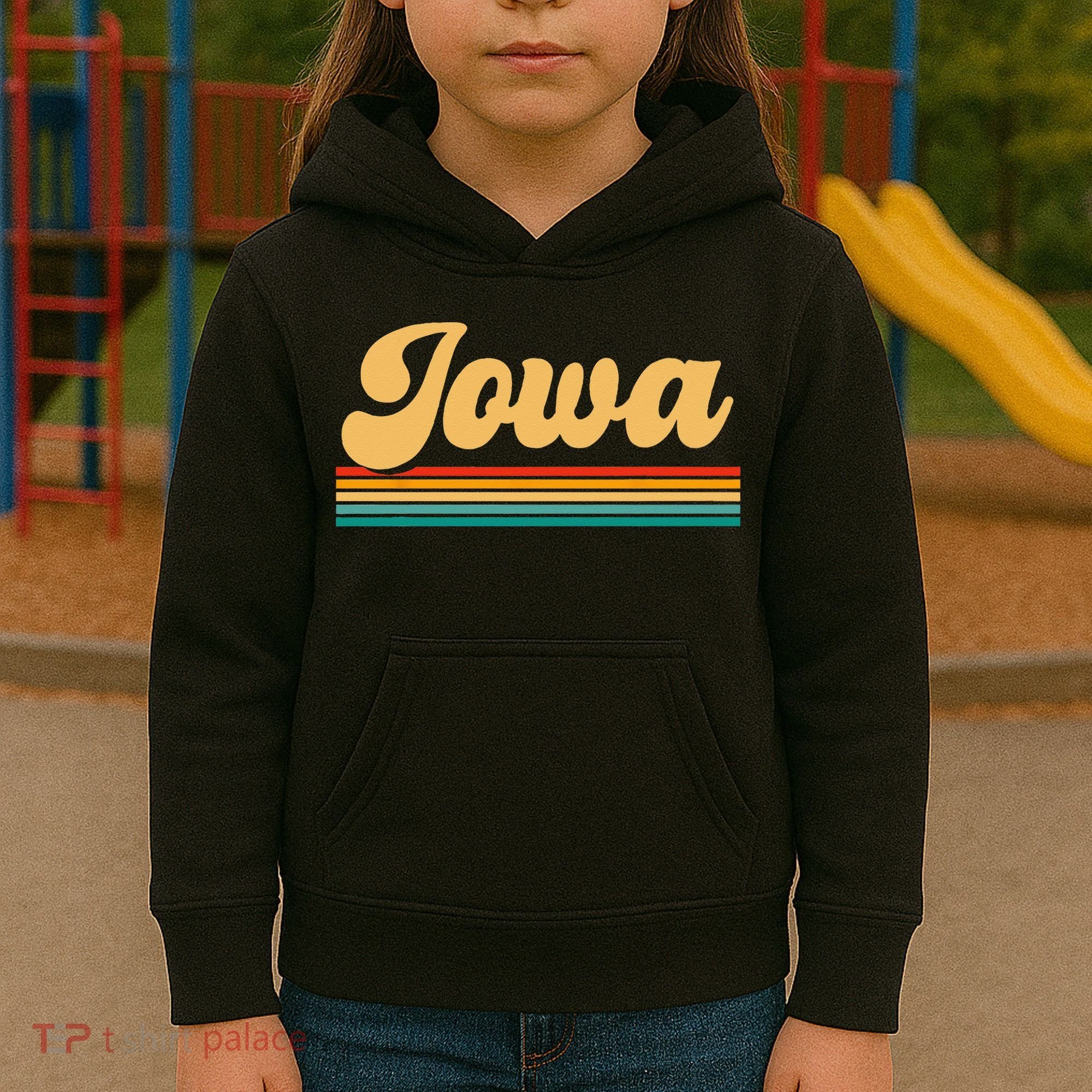 State Of Iowa Kids Hoodie