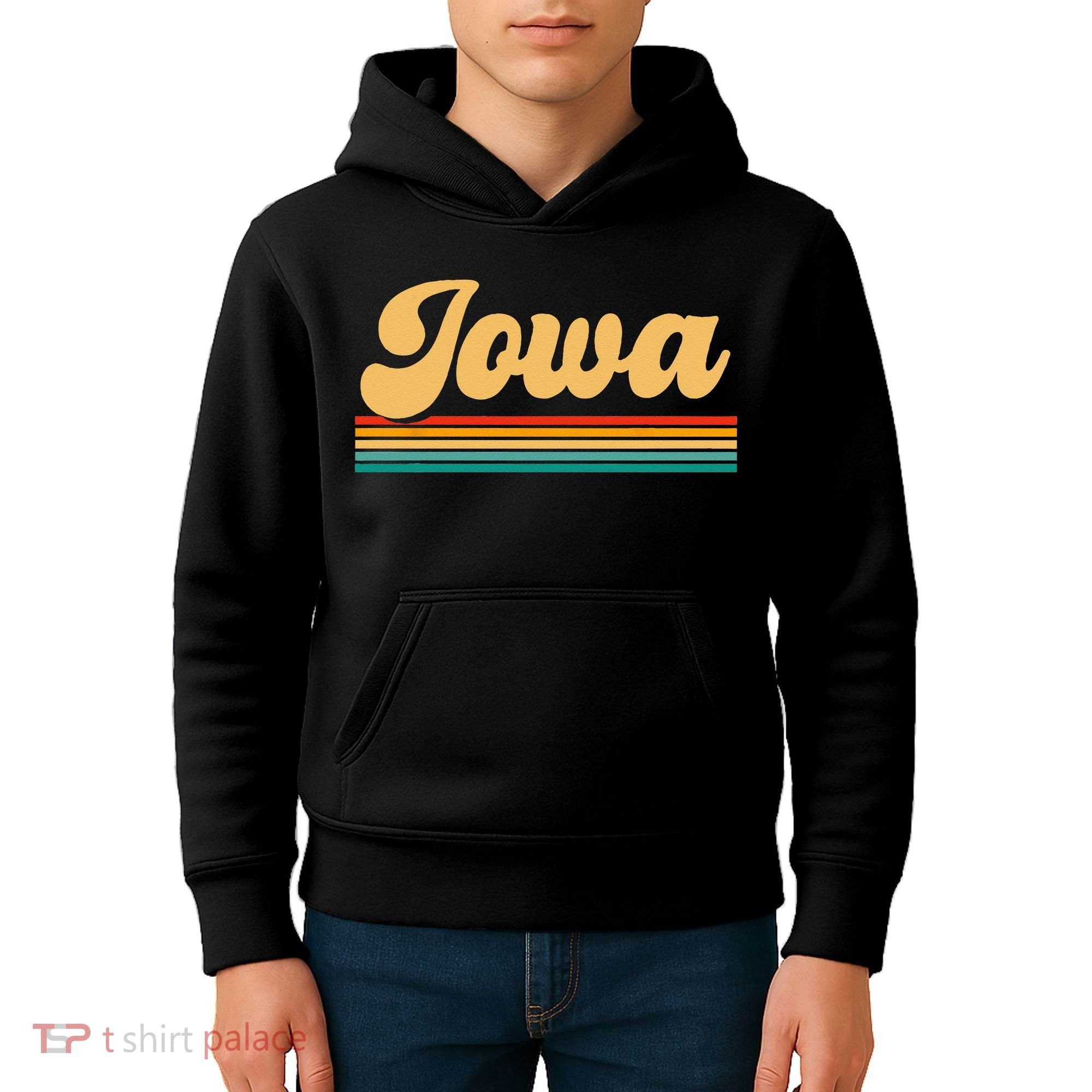 State Of Iowa Kids Hoodie