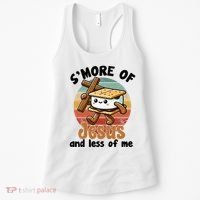 SMore Of Jesus And Less Of Me Funny Christian Women's Tank Top thumb 0