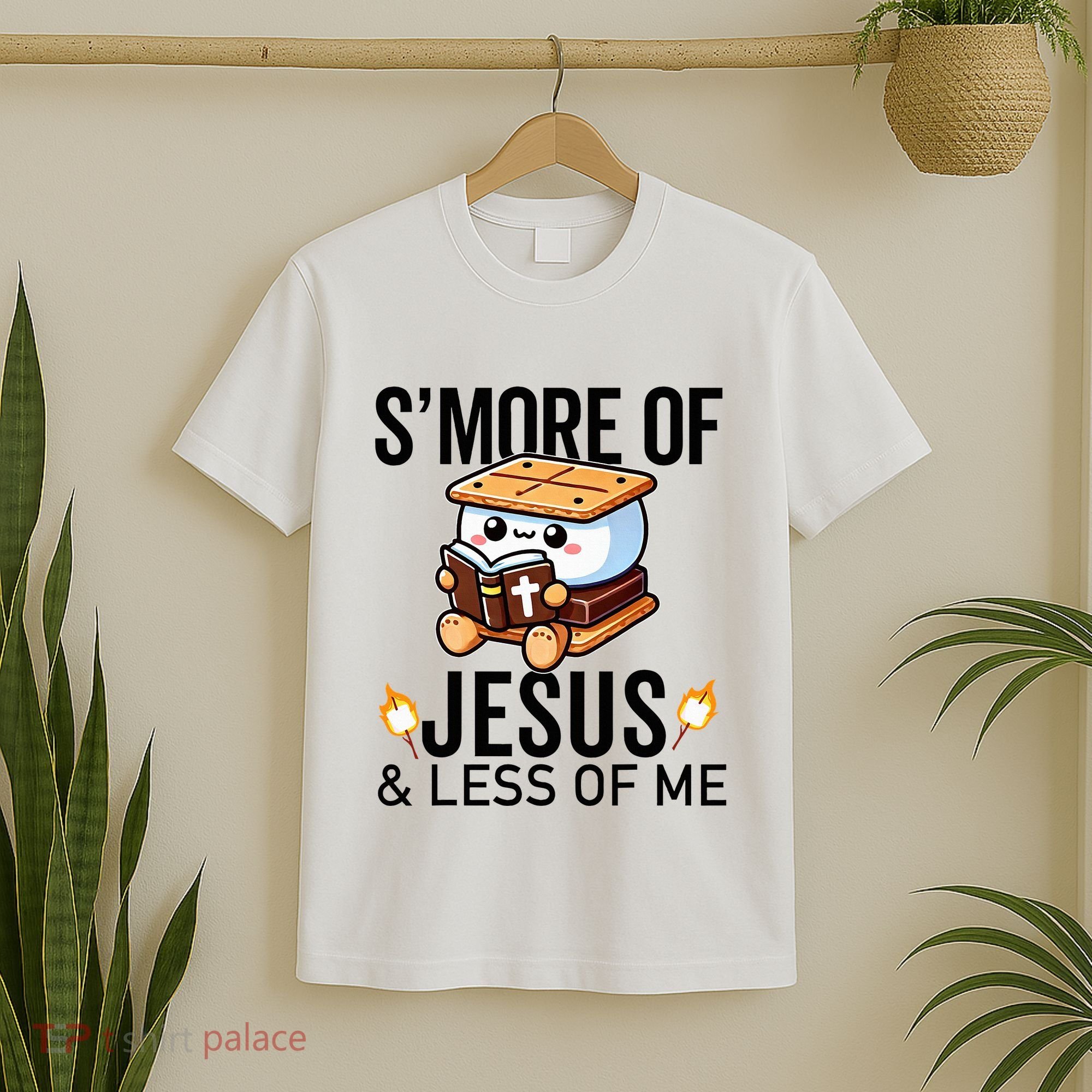 SMore Of Jesus And Less Of Me Funny Christian T-Shirt