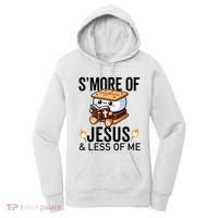 SMore Of Jesus And Less Of Me Funny Christian Women's Hoodie thumb 0