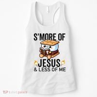 SMore Of Jesus And Less Of Me Funny Christian Women's Tank Top thumb 0