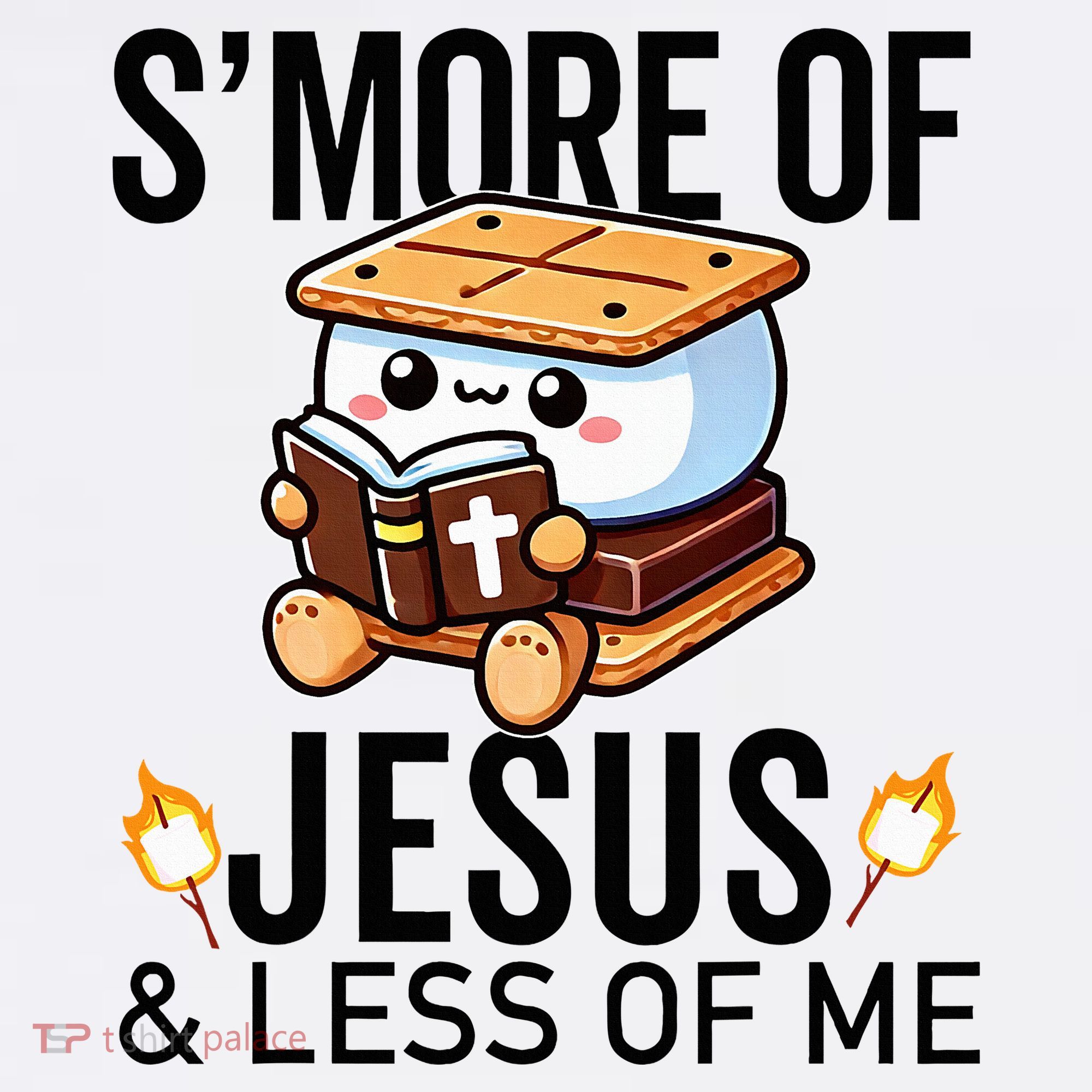 SMore Of Jesus And Less Of Me Funny Christian Women's Tank Top