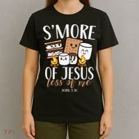 Smore Of Jesus Less Of Me Christian Camper T-Shirt thumb 4