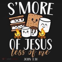 Smore Of Jesus Less Of Me Christian Camper Coaster thumb 2