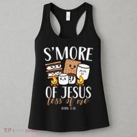 Smore Of Jesus Less Of Me Christian Camper Women's Tank Top thumb 3