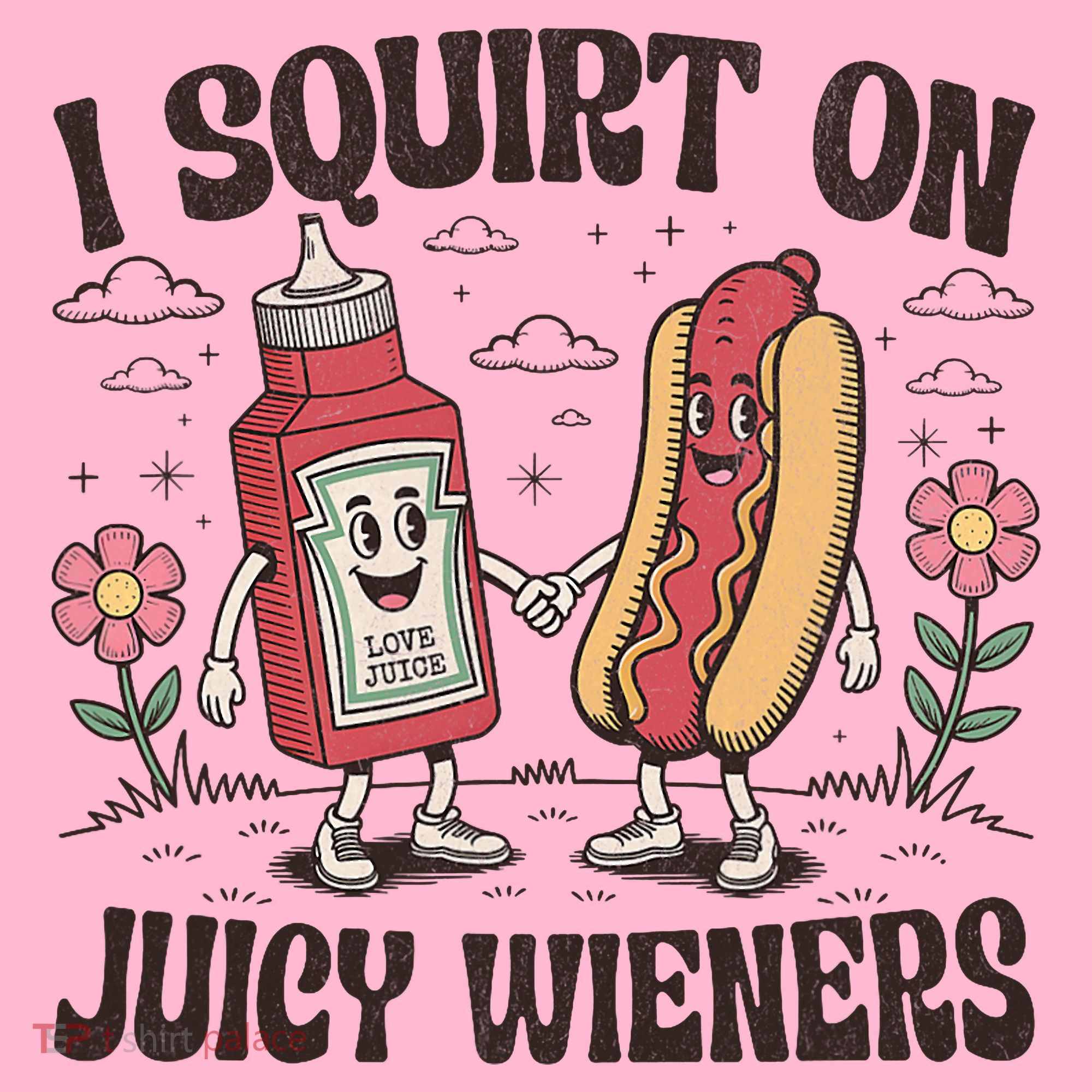 Squirt On Juicy Wieners Inappropriate Unhinged Raunchy Humor  Coaster