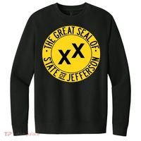 State Of Jefferson Secession Conservative V.I.T. Fleece Crew Sweatshirt thumb 0