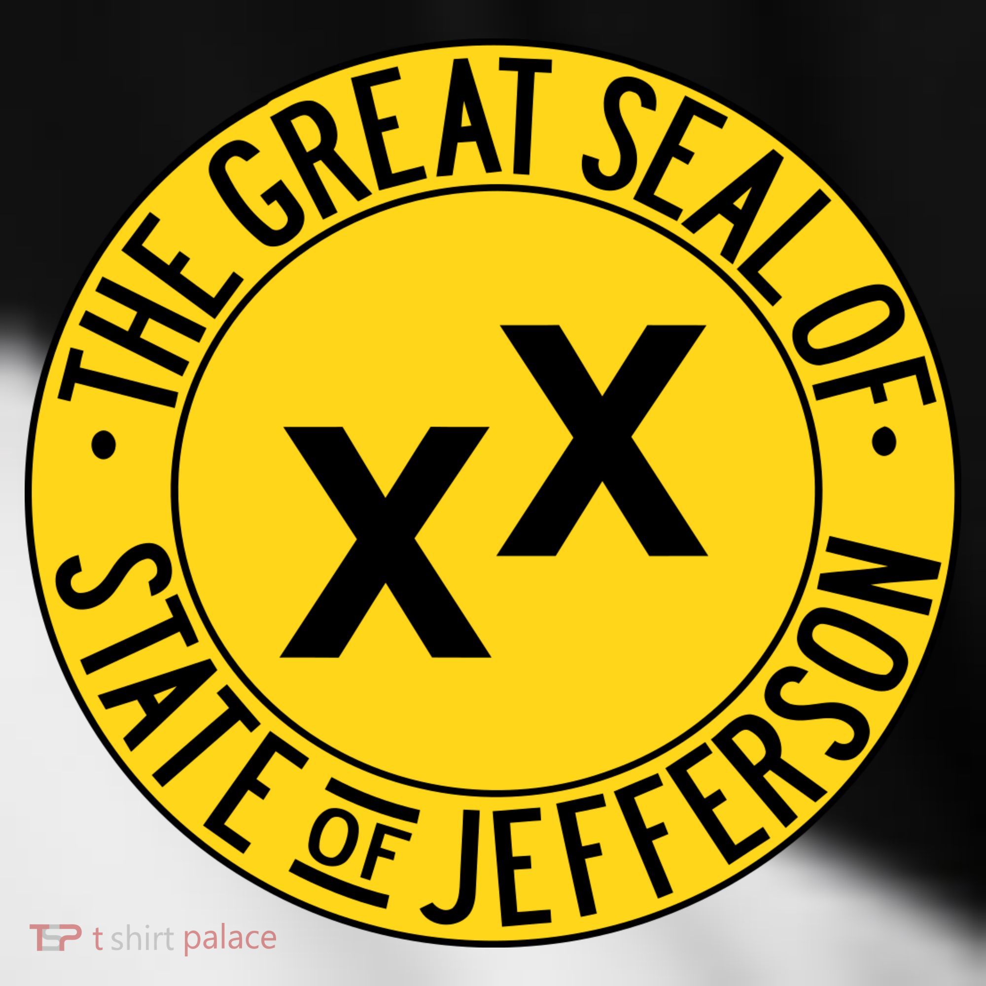 State Of Jefferson Secession Conservative Toddler Fine Jersey T-Shirt