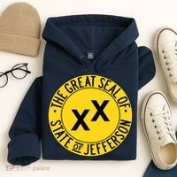State Of Jefferson Secession Conservative Hoodie thumb 4