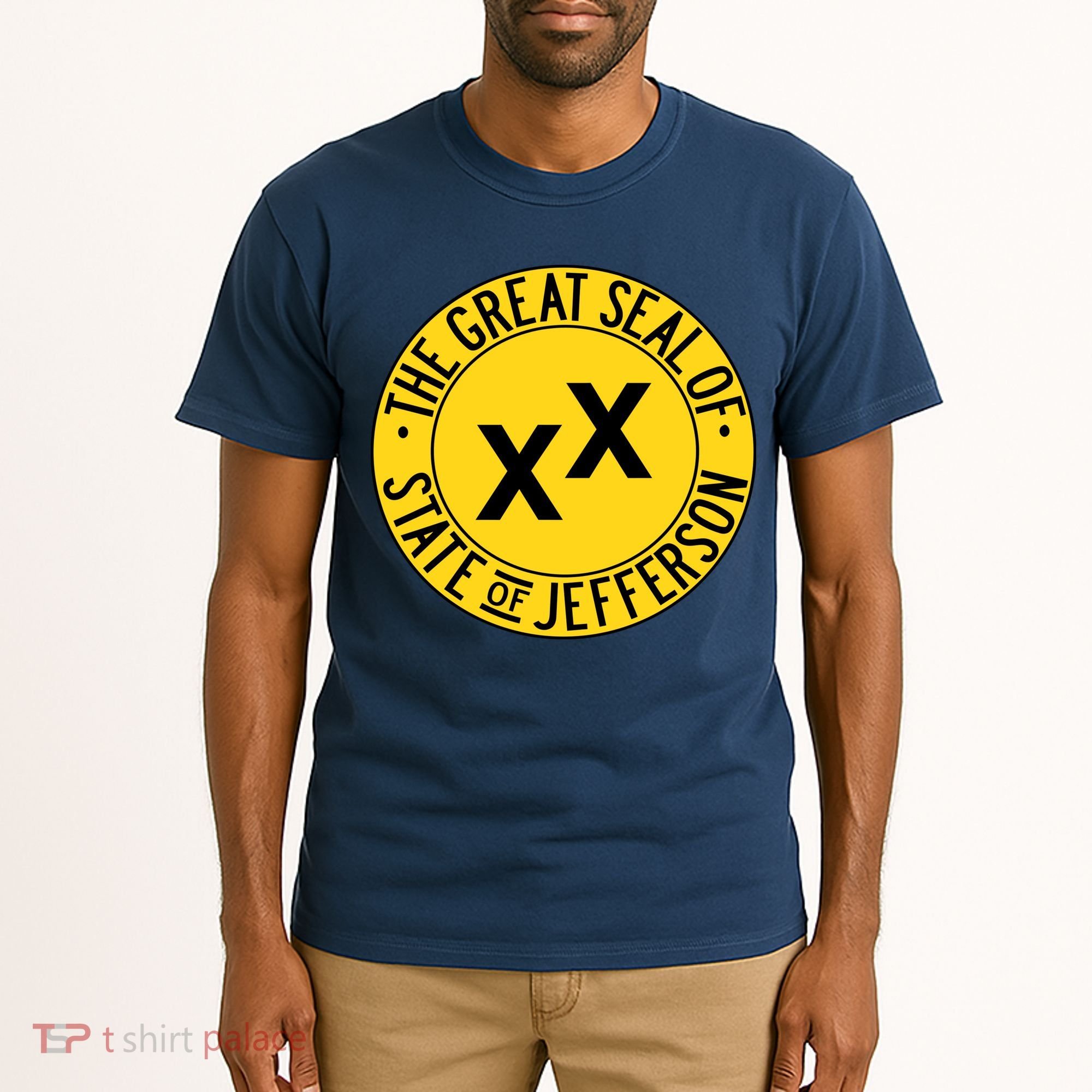 State Of Jefferson Secession Conservative Tall T-Shirt