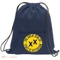 State Of Jefferson Secession Conservative Sweatshirt Cinch Pack Bag thumb 0