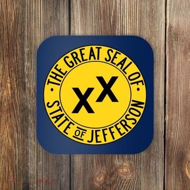 State Of Jefferson Secession Conservative Coaster
