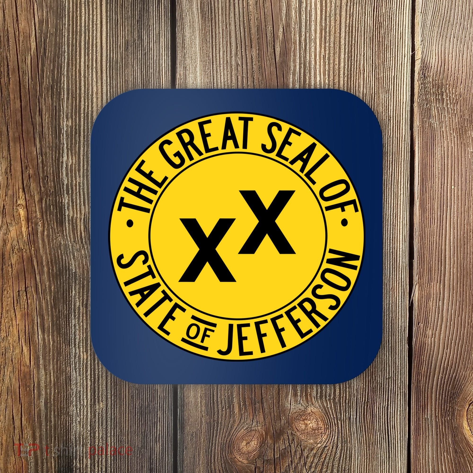 State Of Jefferson Secession Conservative Coaster