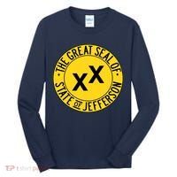 State Of Jefferson Secession Conservative Tall Long Sleeve Shirt thumb 0
