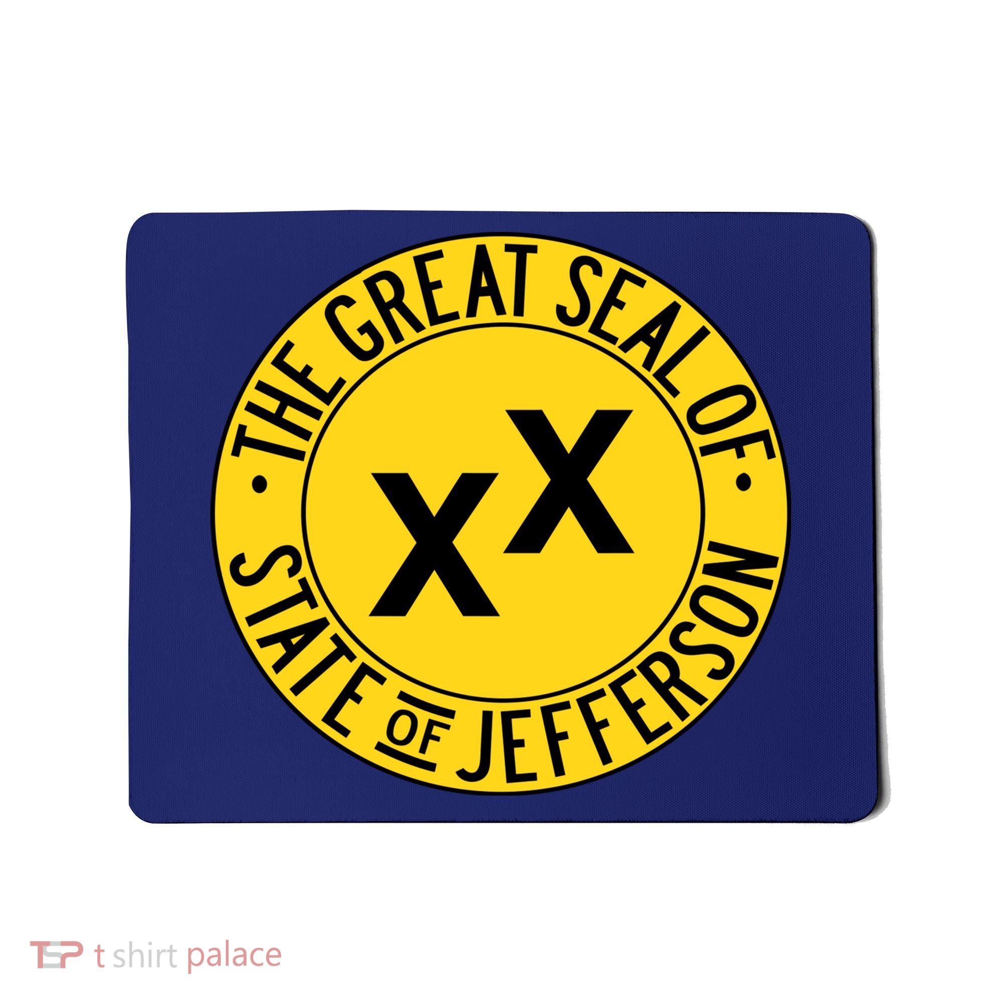 State Of Jefferson Secession Conservative Mousepad