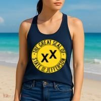 State Of Jefferson Secession Conservative Women's Tank Top thumb 2