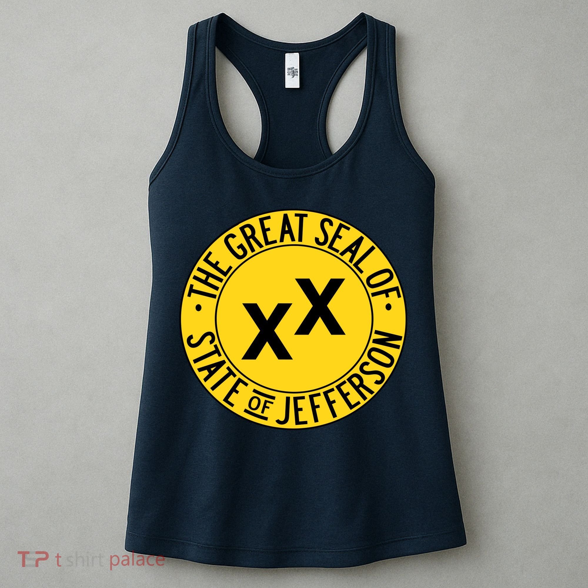 State Of Jefferson Secession Conservative Women's Tank Top