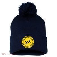 State Of Jefferson Secession Conservative Pom Pom 12in Knit Beanie thumb 0