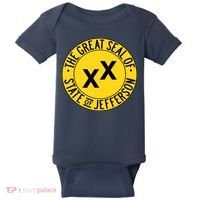 State Of Jefferson Secession Conservative Baby Bodysuit thumb 0