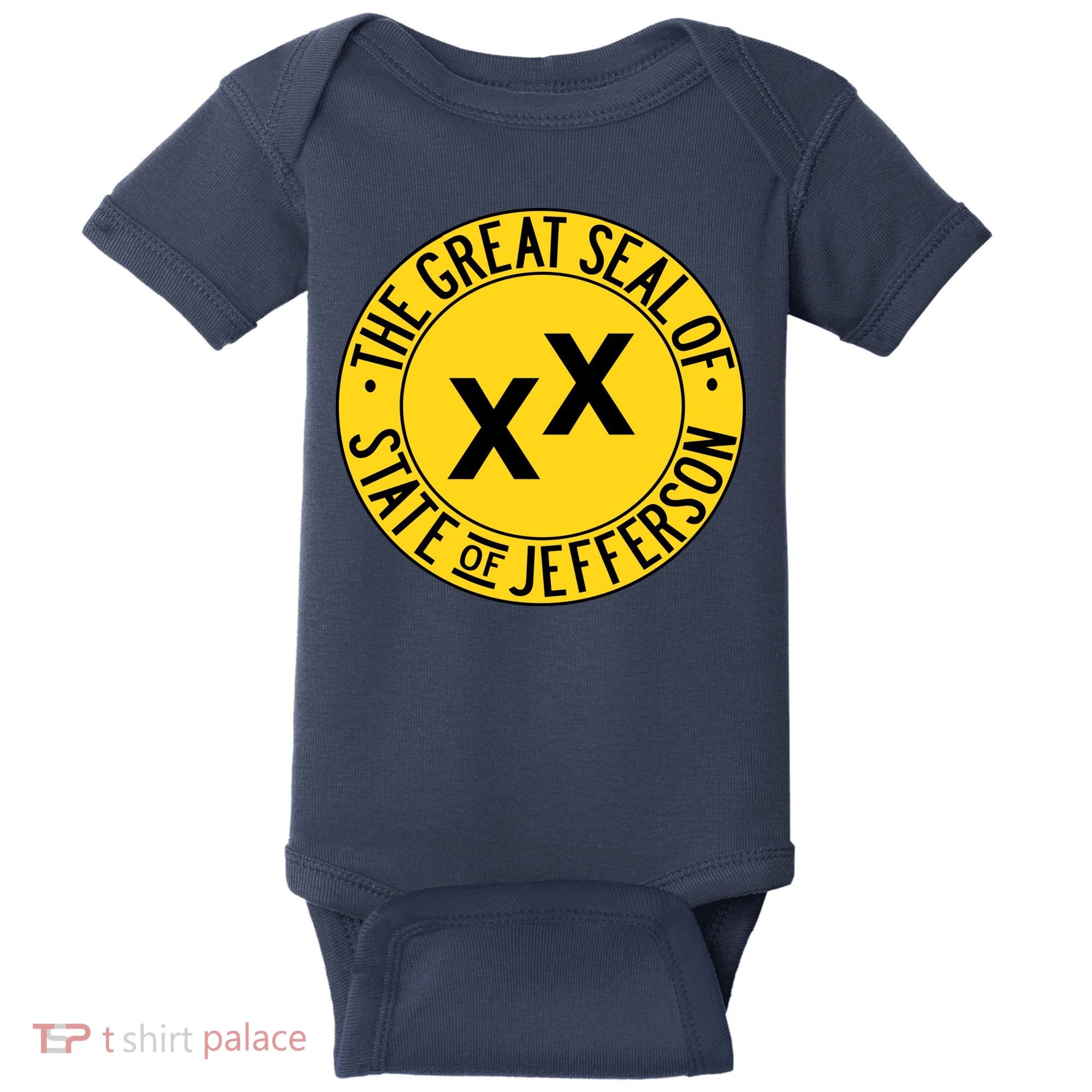 State Of Jefferson Secession Conservative Baby Bodysuit
