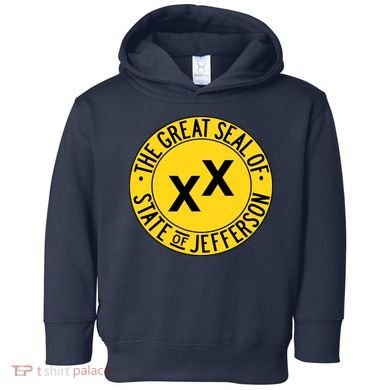 State Of Jefferson Secession Conservative Toddler Hoodie