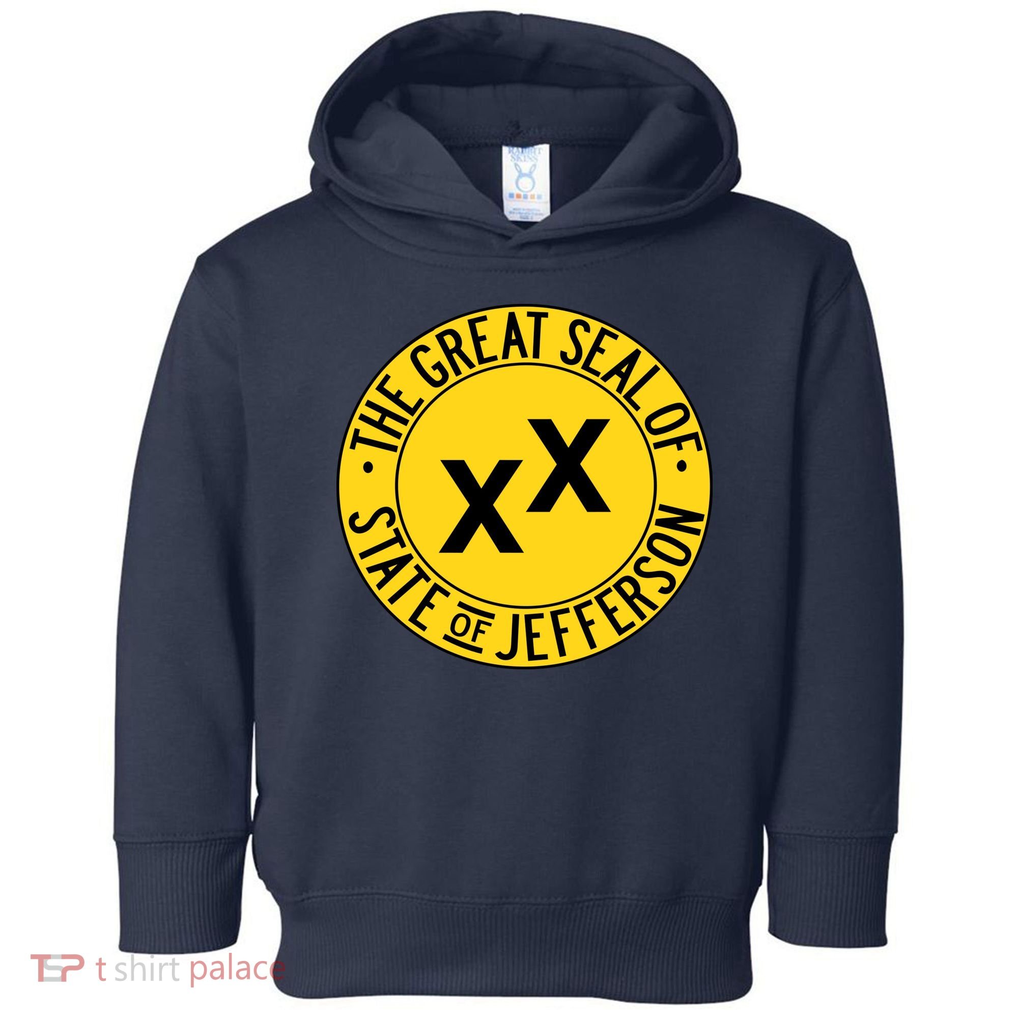 State Of Jefferson Secession Conservative Toddler Hoodie