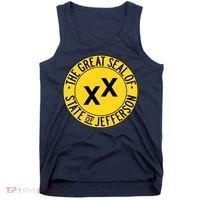 State Of Jefferson Secession Conservative Tank Top thumb 0
