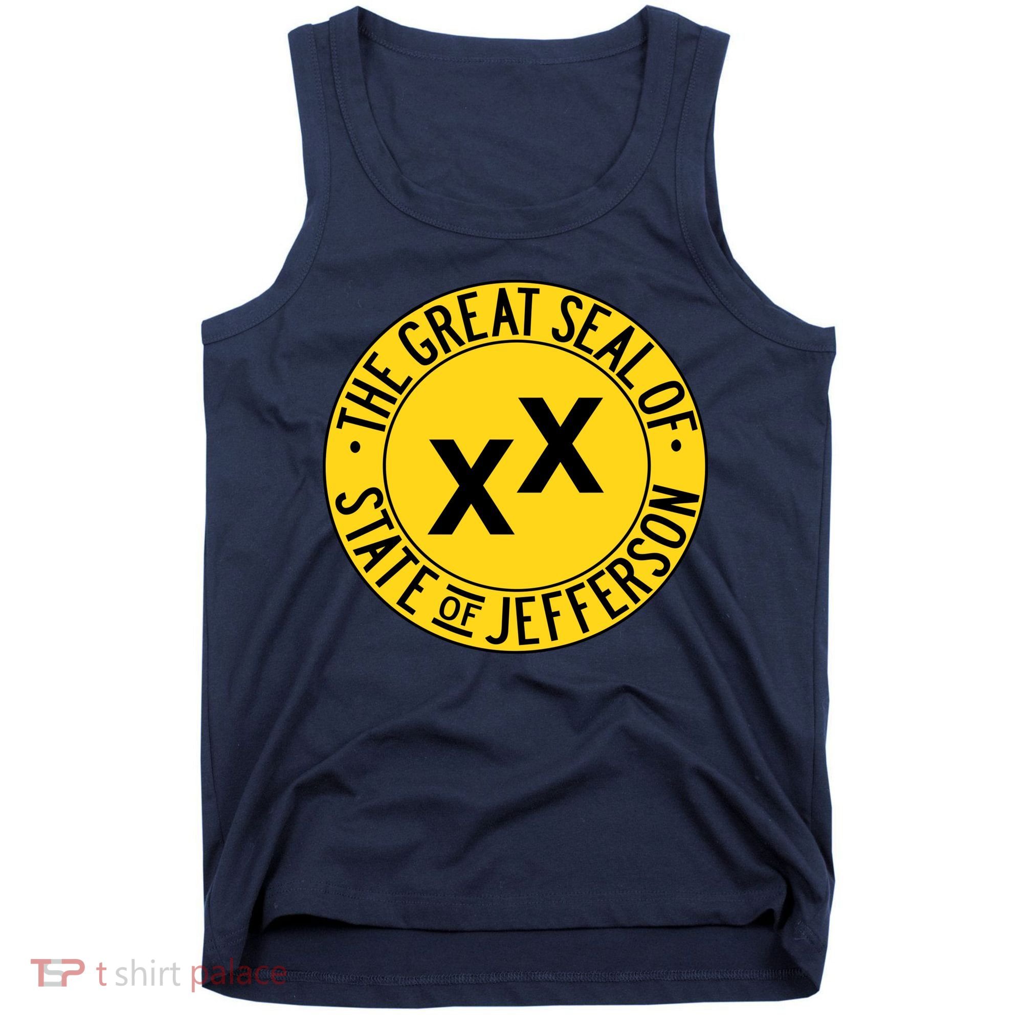 State Of Jefferson Secession Conservative Tank Top