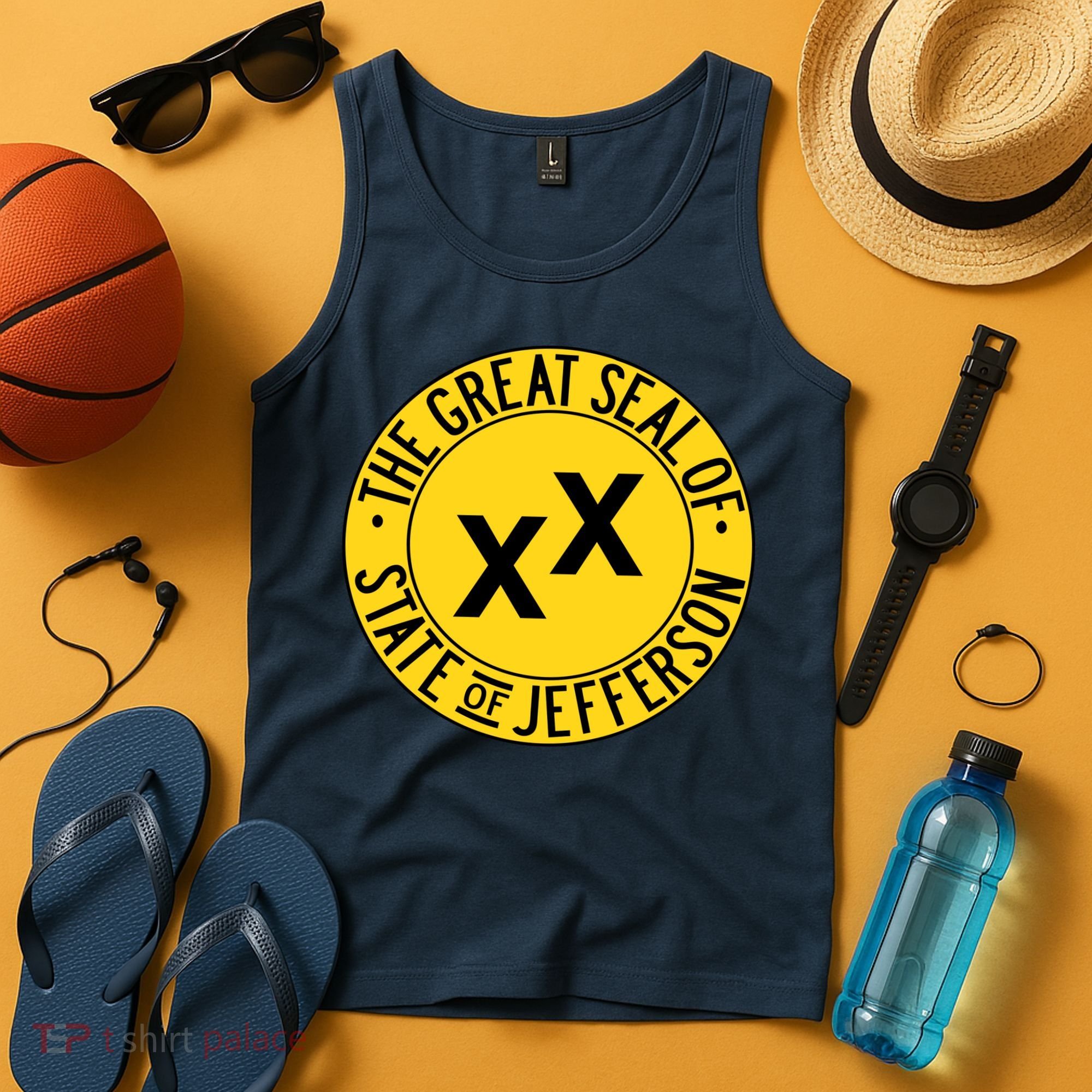 State Of Jefferson Secession Conservative Tank Top