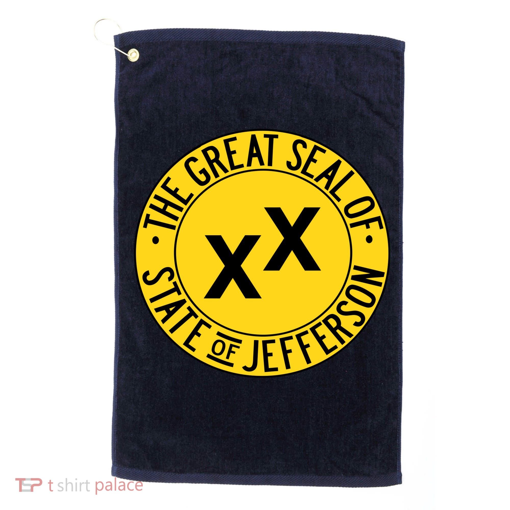 State Of Jefferson Secession Conservative Golf Towel