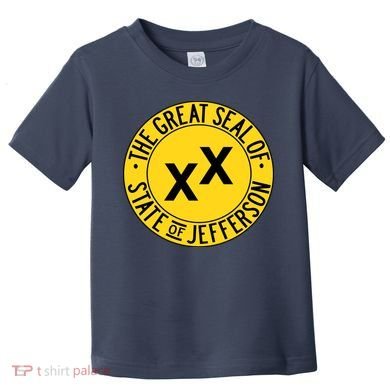 State Of Jefferson Secession Conservative Toddler T-Shirt