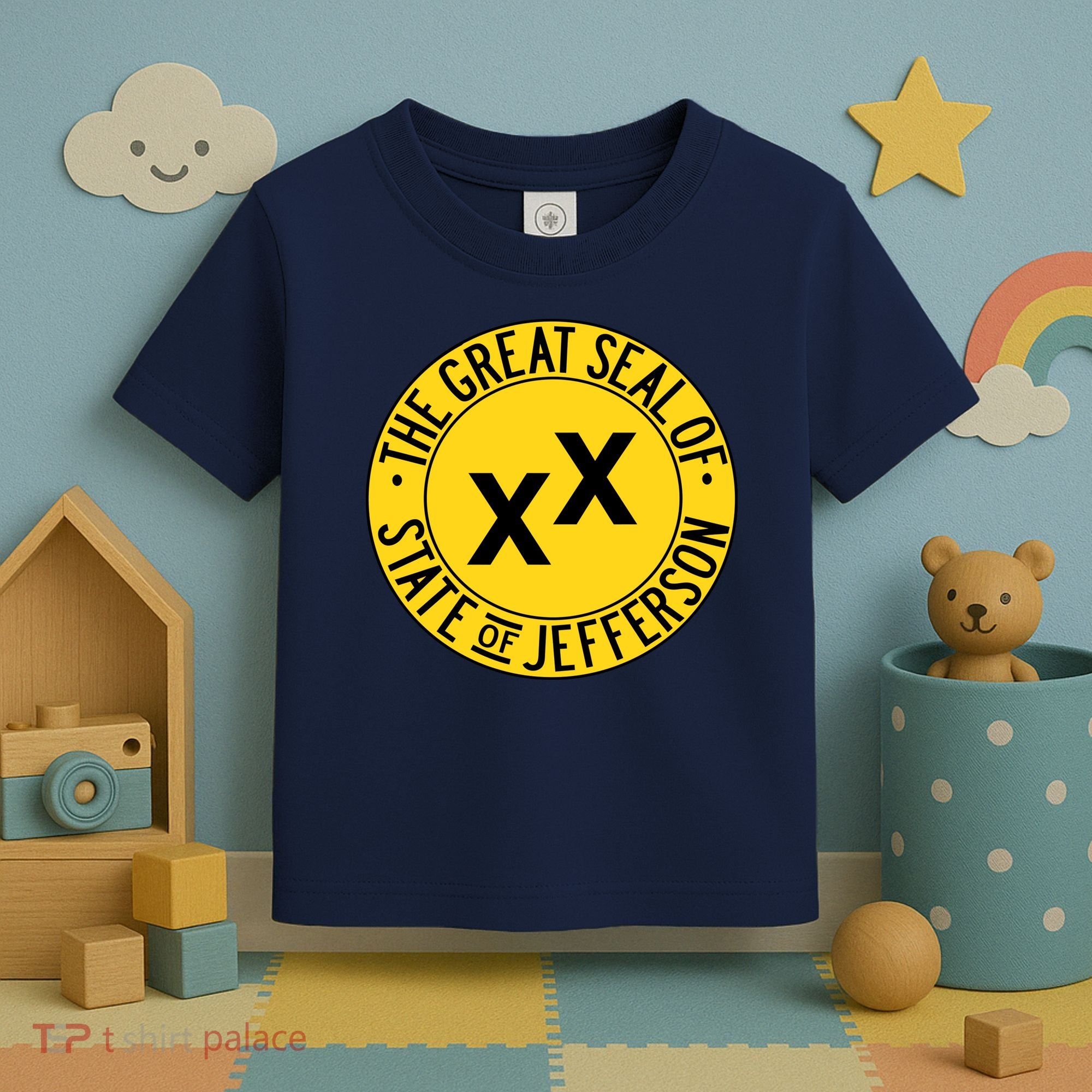 State Of Jefferson Secession Conservative Toddler T-Shirt
