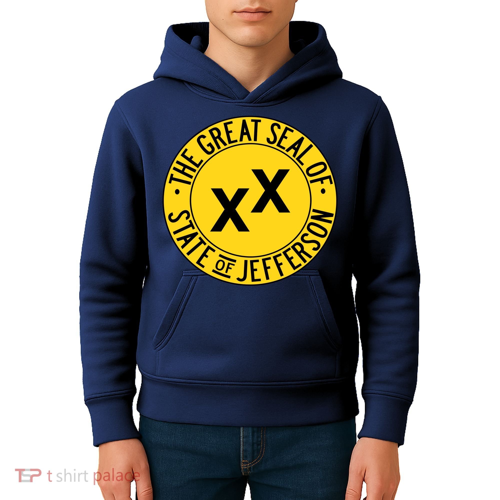 State Of Jefferson Secession Conservative Kids Hoodie